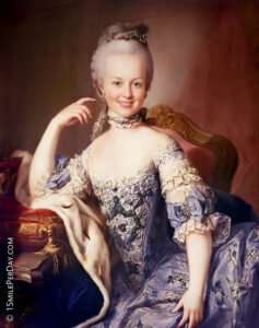 Marie Antoinette Smiling