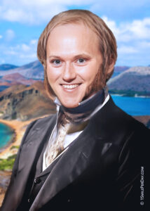 Young Charles Darwin Smiling