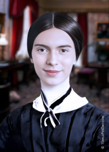 Emily Dickinson Smiling