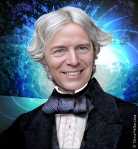 Michael Faraday Smiling