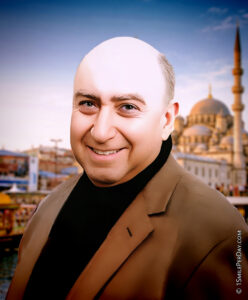 Fazıl Hüsnü Dağlarca Smiling