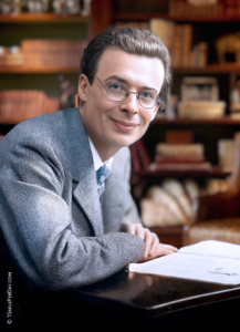 Aldous Huxley Smiling