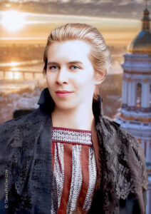 Lesya Ukrainka Smiling