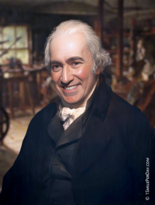 James Watt Smiling