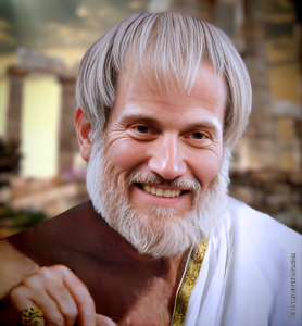 Aristotle Smiling
