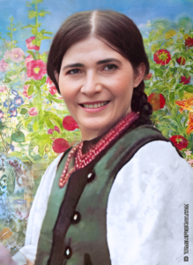 Kateryna Bilokur Smiling