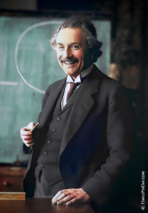 Albert Einstein Smiling