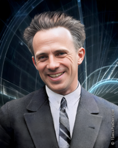 Werner Heisenberg Smiling