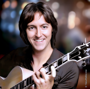 Allan Holdsworth Smiling