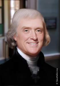 Thomas Jefferson Smiling