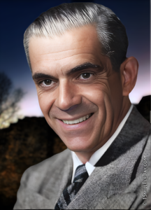 Boris Karloff Smiling
