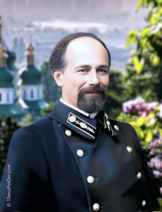 Mykola Leontovych Smiling