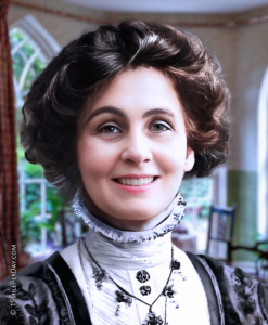 Emmeline Pankhurst Smiling