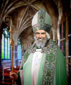 St. Patrick Smiling