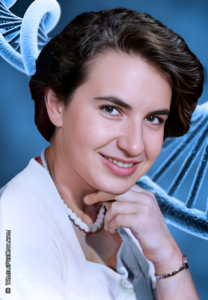 Rosalind Franklin Smiling