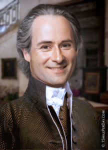 Jean-Jacques Rousseau Smiling