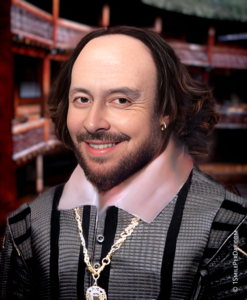 William Shakespeare Smiling
