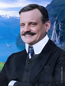 Jean Sibelius Smiling