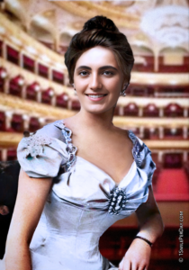 Solomiya Krushelnytska Smiling
