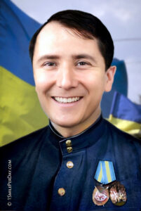 Volodymyr Sosiura Smiling