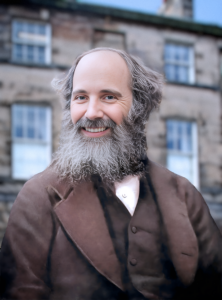 James Clerk Maxwell Smiling